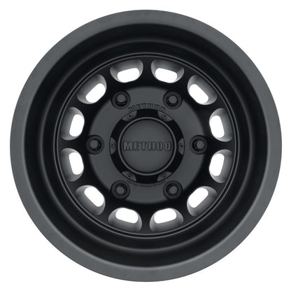 Method MR901 16x6 Black Dually Wheel with 6x180 Bolt Pattern and -24 Offset
