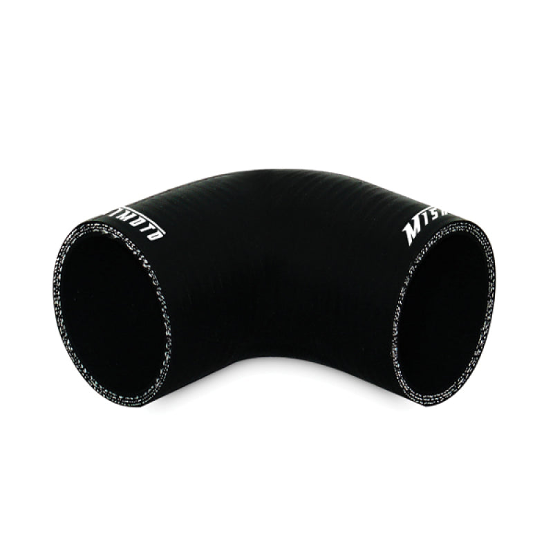 Mishimoto 2.0 Inch Black Silicone 90 Degree Coupler - Automotive Cooling and Intake System Connector