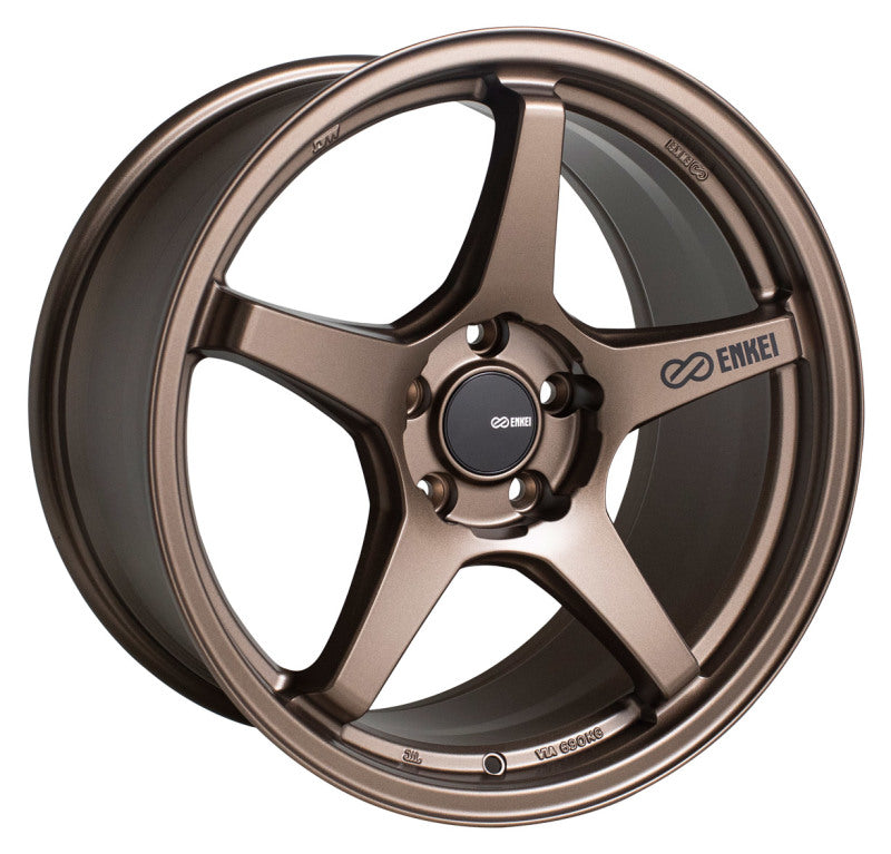 Enkei TS-5 18x8.5 Bronze Alloy Wheel with 5x100 Bolt Pattern and +45mm Offset
