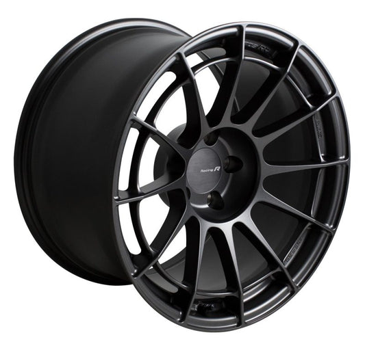 Enkei NT03RR 18x9.5 Inch Matte Gunmetal Alloy Wheel with 5x120 Bolt Pattern and +45mm Offset