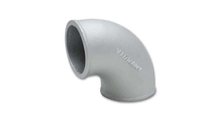 Vibrant 3-inch O.D. Cast Aluminum 90-Degree Tight Radius Elbow, Part Number 2874
