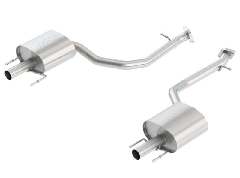 Borla S-Type Axle-Back Exhaust System for 2013-2020 Lexus GS350 3.5L V6 with Automatic Transmission