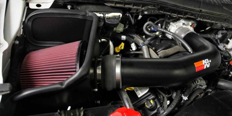 K&N Engineering 77-2588KTK Cold Air Intake System for 2017 Ford F-250 and F-350 V8-6.2L