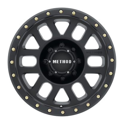 Method MR309 Grid 18x9 Black Wheel with 8x180 Bolt Pattern and 0mm Offset