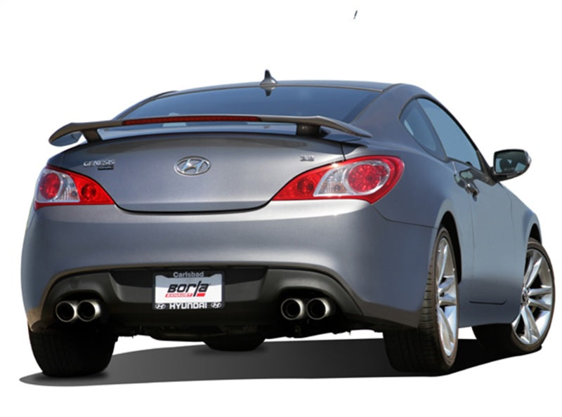 Borla S-Type Cat-Back Exhaust System for 2010-2016 Hyundai Genesis Coupe 3.8L V6