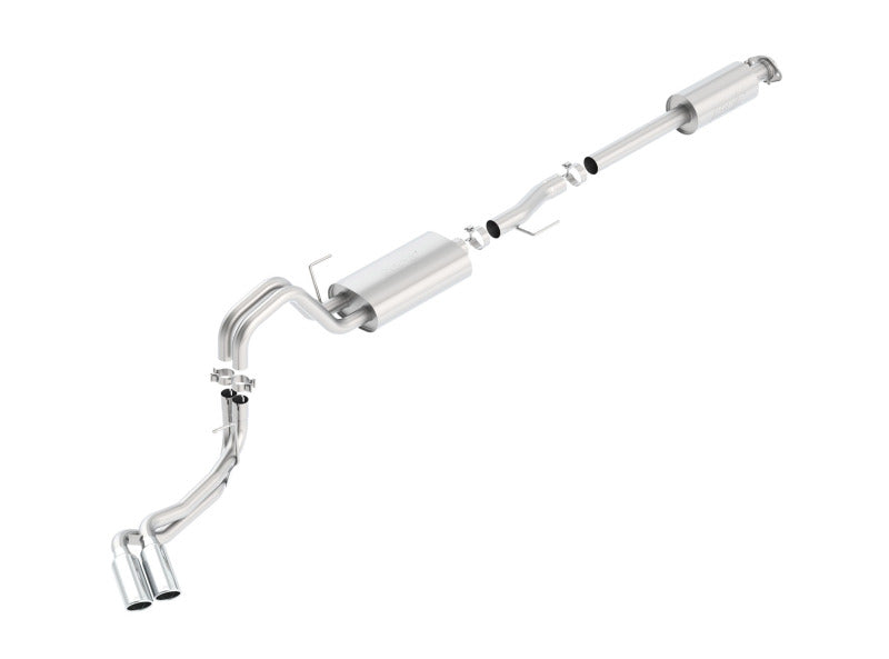 Borla Touring Cat-Back Exhaust System for Ford F-150 (2015-2020) 2.7L/3.5L EcoBoost and 5.0L V8 - Side Exit