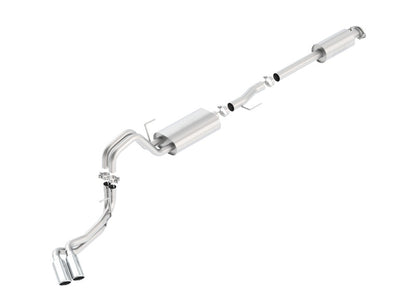 Borla Touring Cat-Back Exhaust System for Ford F-150 (2015-2020) 2.7L/3.5L EcoBoost and 5.0L V8 - Side Exit