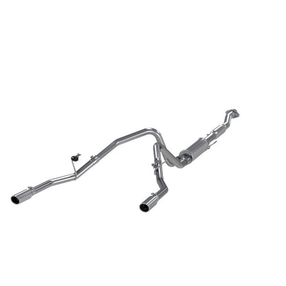 MBRP S5234AL Armor Lite Series 2.5-Inch Cat Back Exhaust System for Ford F-150 2011-2012 with Dual Split Rear Exit