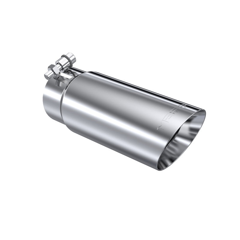 MBRP Universal 3-Inch O.D. Dual Wall Angled Exhaust Tip – Mirror Polished T304 Stainless Steel