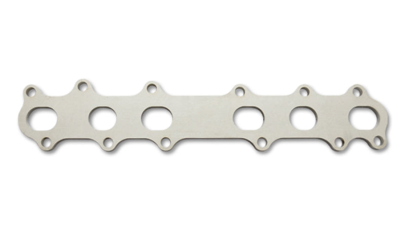 Vibrant T304 SS Exhaust Manifold Flange for Toyota 2JZGTE – Optimized Port Sizing