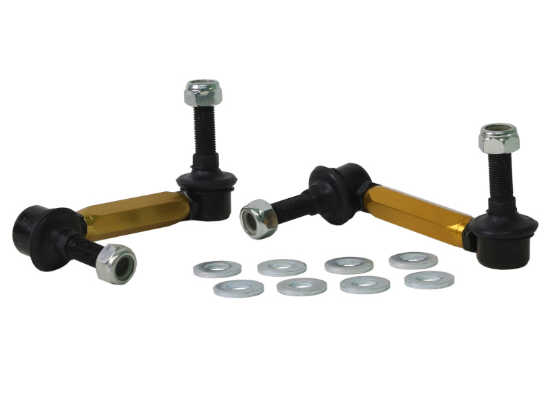 Whiteline KLC219 Adjustable Front Sway Bar Link Kit for Subaru BRZ, Scion FR-S, and Toyota 86
