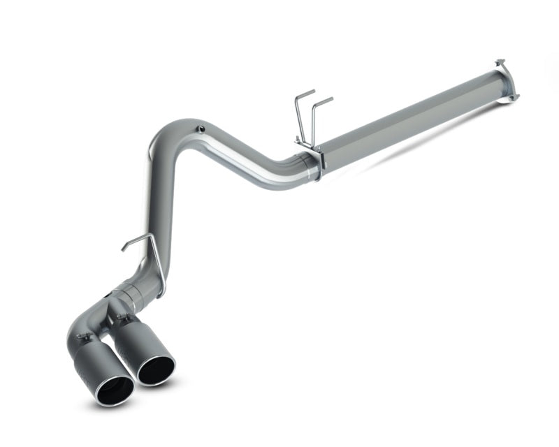 MBRP Armor Plus Series 4-Inch Exhaust System with Dual Side Exit and 5-Inch Tips for Ford F-250/F-350 Super Duty (Part S6288409)