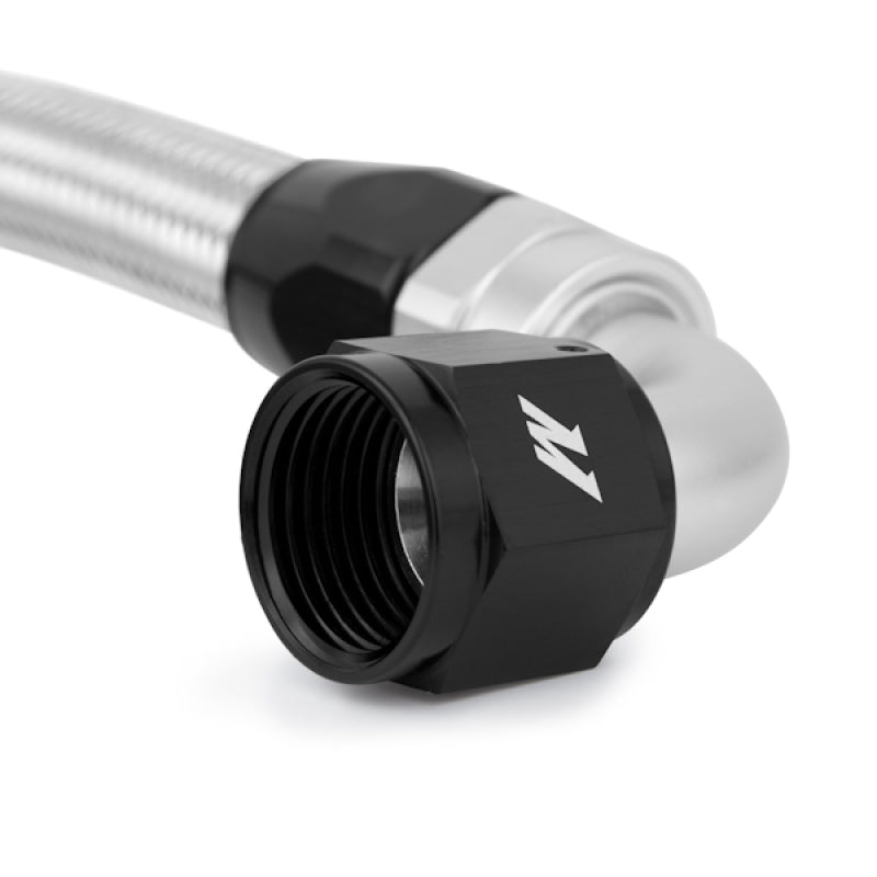 Mishimoto 4 ft Stainless Steel Braided Hose with -10AN Fittings for Automotive Applications