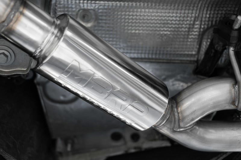 MBRP Armor Pro Series T304 Stainless Steel Cat-Back Exhaust System for 2018-2019 Audi S4 and S5 – Dual Rear Quad Tips