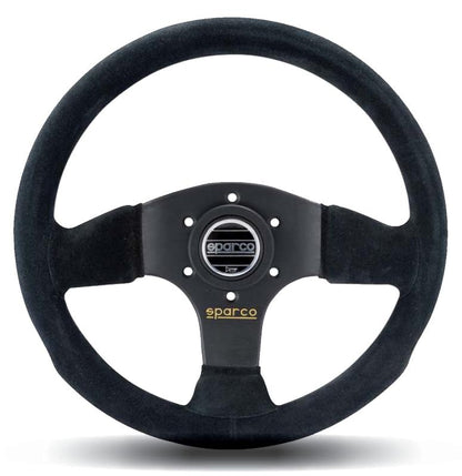 SPARCO 015P300SN Suede Black Steering Wheel for Automotive Applications