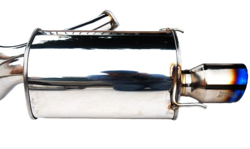 Invidia Q300 Titanium Rolled Tip Cat-Back Exhaust for 1997-2001 Honda Prelude Base Model