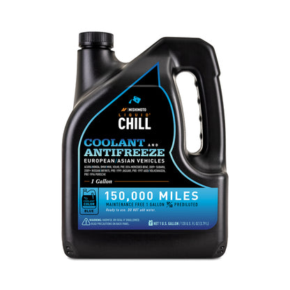 Mishimoto Liquid Chill EG Coolant for European and Asian Vehicles - Blue, Part Number MMRA-LC-EG-BL
