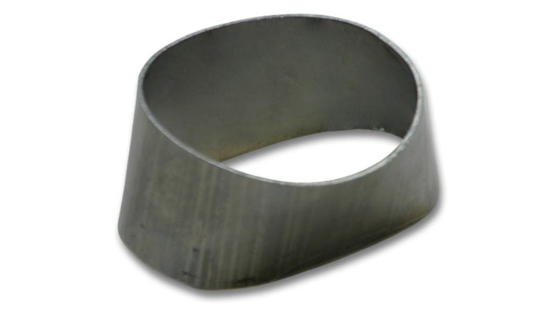 Vibrant Performance 1448A Stainless Steel Turbo Flange Transition Adapter - 90mm x 55mm Oval to 76mm Round for Turbocharger Applications