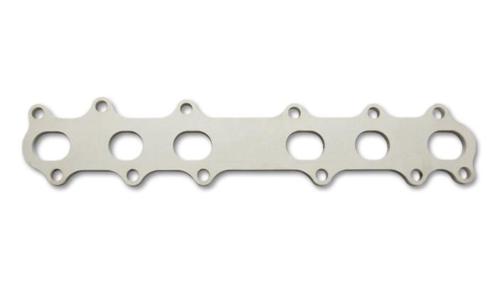 Vibrant T304 SS Exhaust Manifold Flange for Toyota 2JZGTE – Optimized Port Sizing