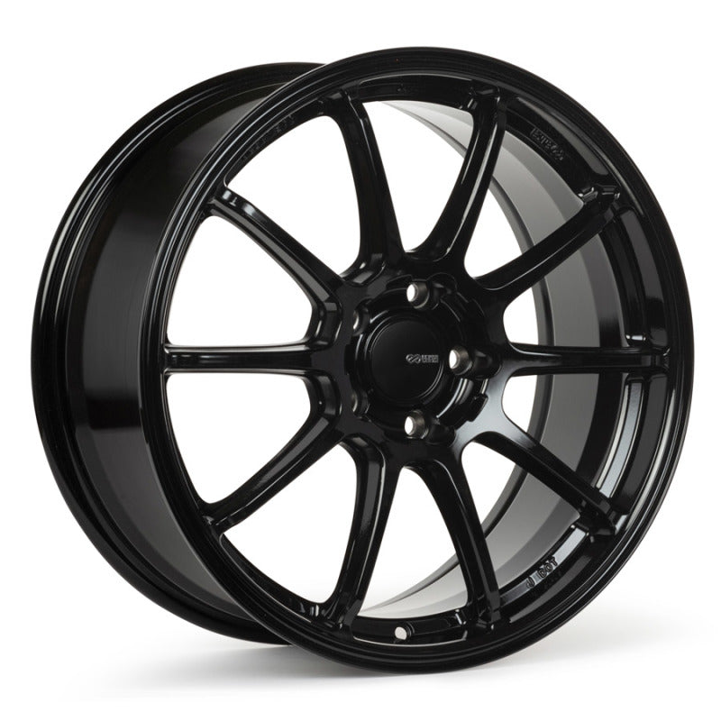 Enkei Triumph 18x9.5 Inch Gloss Black Wheel with 5x120 Bolt Pattern and +45mm Offset
