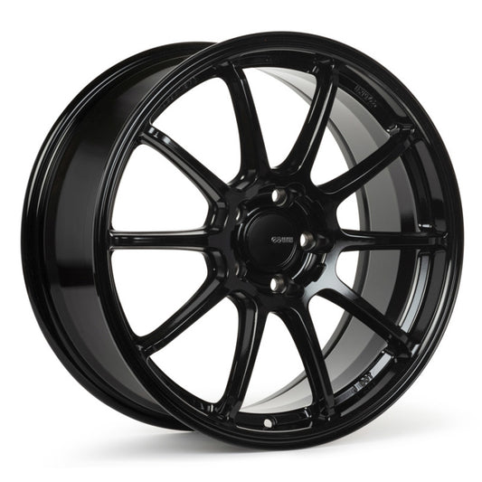 Enkei Triumph 18x9.5 Inch Gloss Black Wheel with 5x120 Bolt Pattern and +45mm Offset