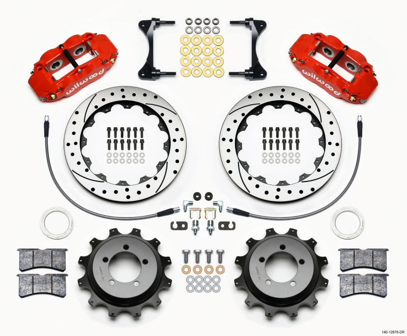Wilwood Narrow Superlite 4R Rear Brake Kit for Subaru Forester and Impreza 2001-2005