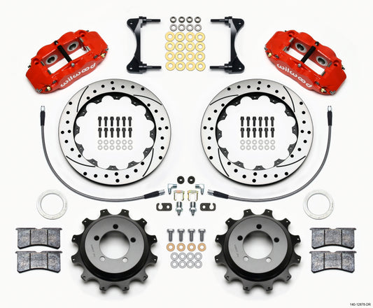 Wilwood Narrow Superlite 4R Rear Brake Kit for Subaru Forester and Impreza 2001-2005