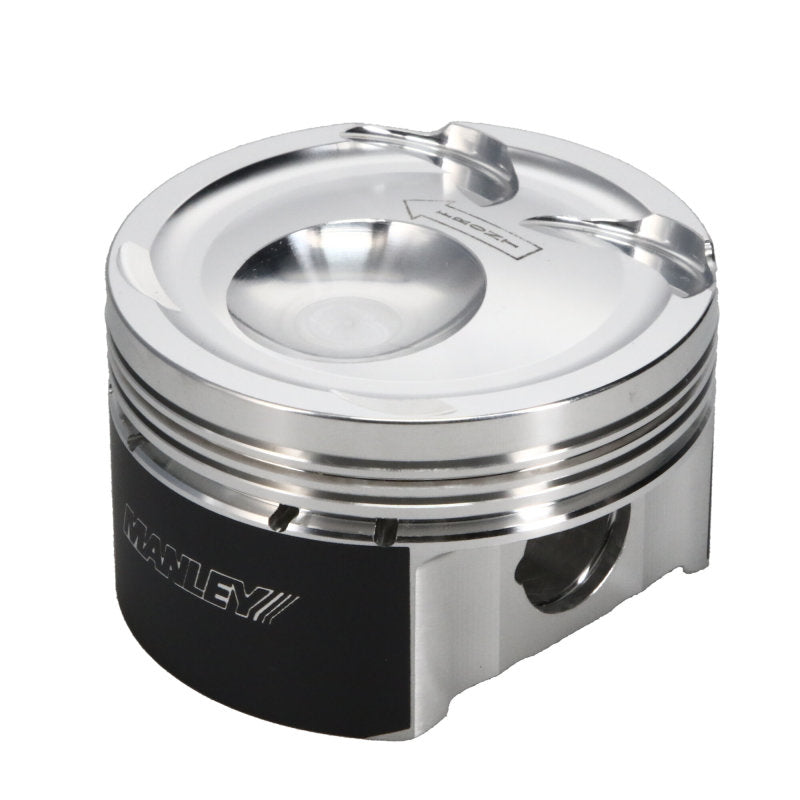 Manley Performance Ford 2.3L EcoBoost 87.5mm Standard Size Bore Dish Piston Set (Part Number 637000C-4)