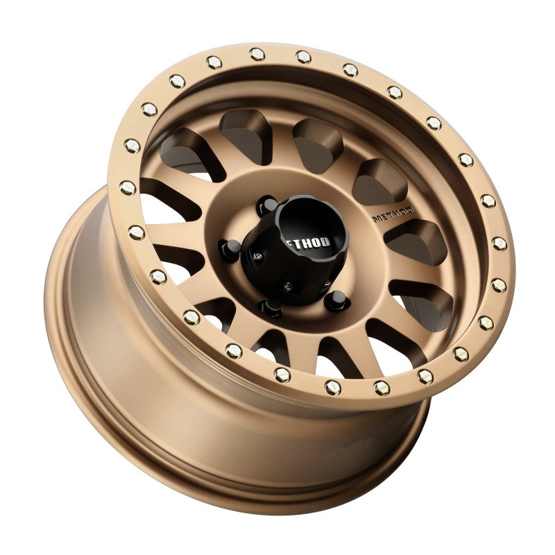 Method MR304 Double Standard 15x8 Bronze Wheel with -24mm Offset and 5x4.5 Bolt Pattern