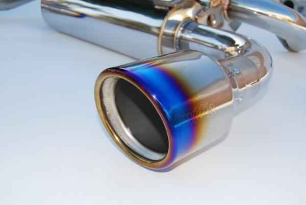 Invidia 07+ Infiniti G37 Coupe Gemini Rolled Titanium Tip Cat-back Exhaust