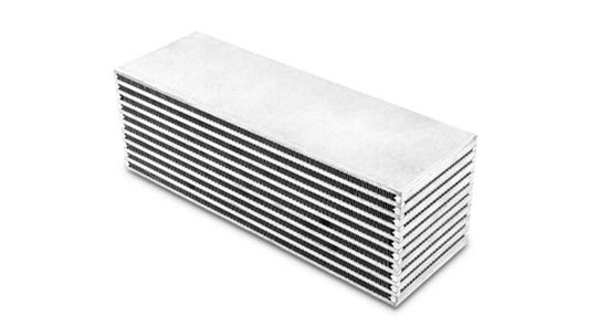 Vibrant 12-inch x 4-inch x 4-inch Water to Air Intercooler Core – High-Performance Cooling for Forced Induction Vehicles