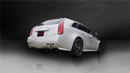 Corsa 2011-2014 Cadillac CTS Wagon V 6.2L V8 Polished Sport Axle-Back Exhaust