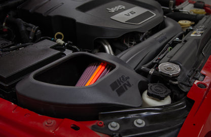 K&N Engineering NextGen Cold Air Intake for Jeep Wrangler V6 3.6L – Improved Airflow and Power