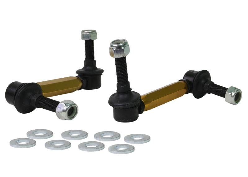 Whiteline KLC219 Adjustable Front Sway Bar Link Kit for Subaru BRZ, Scion FR-S, and Toyota 86