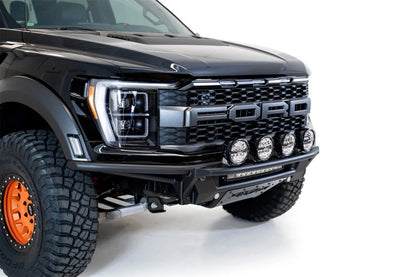 Addictive Desert Designs Ford Raptor Pro Bolt-On Light Hoop for 2021-2023 F-150 with 4 LED Lights - Hammer Black