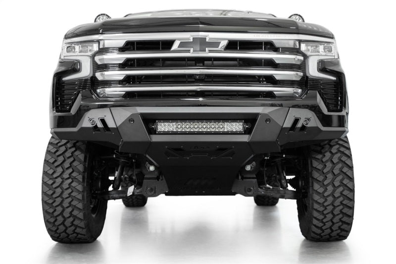 Addictive Desert Designs Black Label Front Bumper for 2022-2023 Chevrolet Silverado 1500