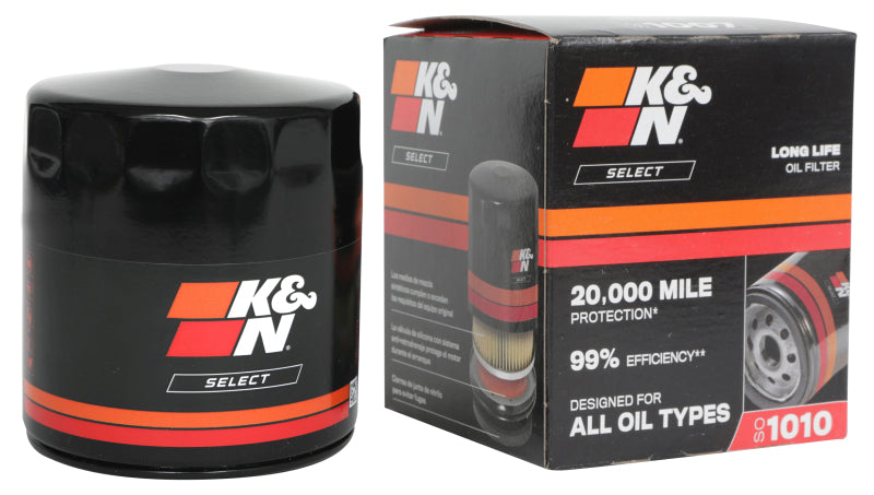 K&N Engineering Part SO-1010 Select Oil Filter for Mitsubishi and Acura Vehicles