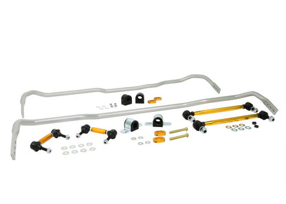 Whiteline BWK002 Sway Bar Kit for 2008-2015 Volkswagen Models - Front and Rear Adjustable 24mm Bars