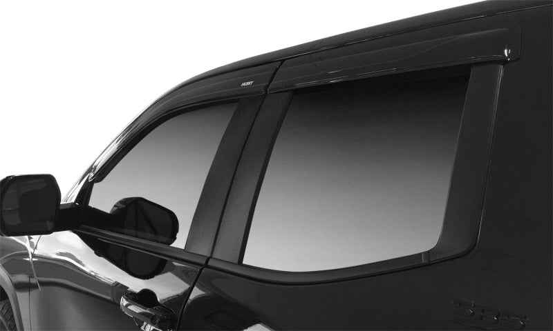 Husky Liners 15-24 Ford F-150 Supercab (Incl. Raptor) Ventvisor Low Profile (4pc) - Smoke