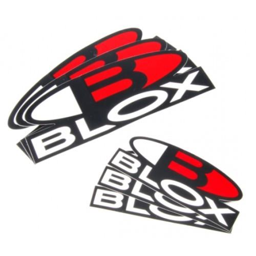 BLOX Racing Medium Logo Die Cut Decal - Durable Automotive Sticker
