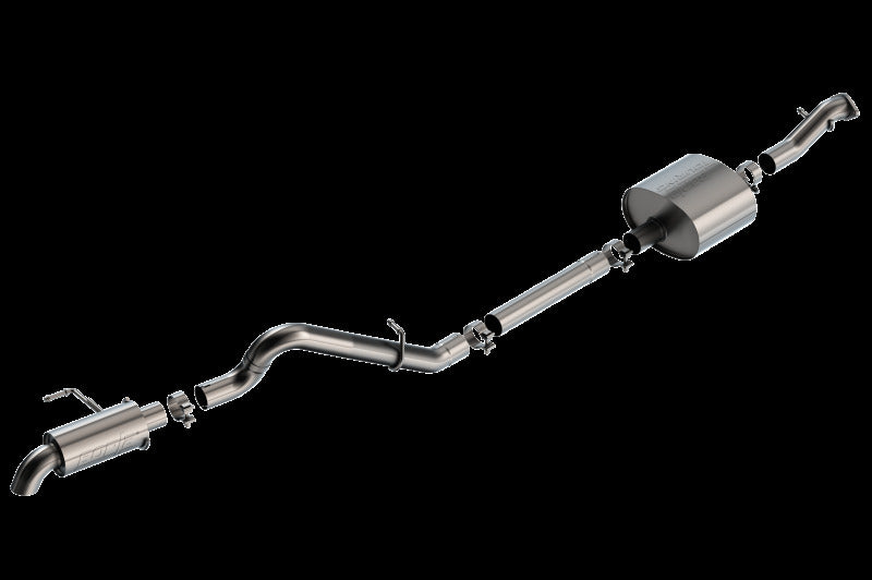 Borla 21-22 Ford Bronco 2.7L T-304 Stainless Steel Touring Cat-Back Exhaust System