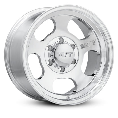 Mickey Thompson Canyon Polished 17x9 Inch Wheel for Trucks and SUVs - 8x6.5 Bolt Pattern, 0 Offset, 125.2mm Hub Bore