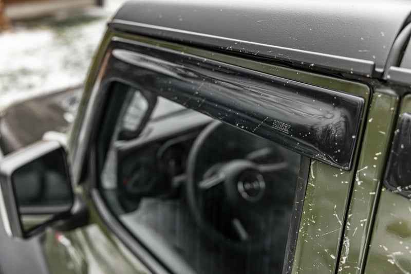 Husky Liners 18-24 Jeep Wrangler JLU Sport/Sahara/Rubicon Ventvisor Low Profile (4pc) - Smoke