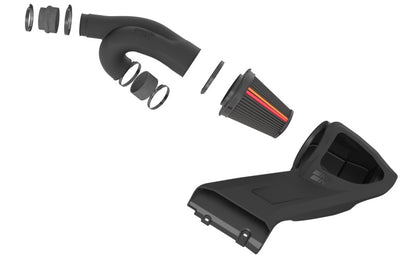 K&N Engineering NextGen Dryflow Cold Air Intake System for Ford F150/Raptor V6 2.7L and 3.5L Engines - Part Number 50-2617D