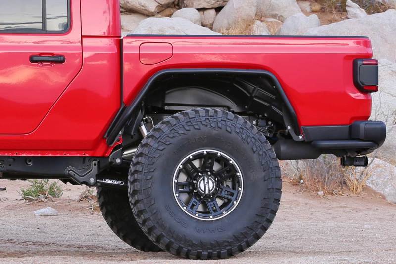 Fabtech FTS24248 Jeep Gladiator Rear Steel Tube Fenders for 2020-2021 Models
