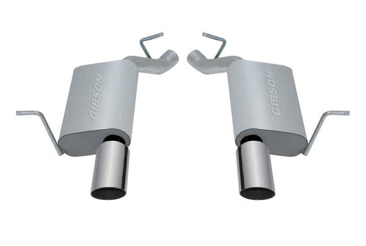 Gibson 11-18 Jeep Grand Cherokee Laredo 3.6L 2.25in Axle-Back Dual Exhaust - Stainless