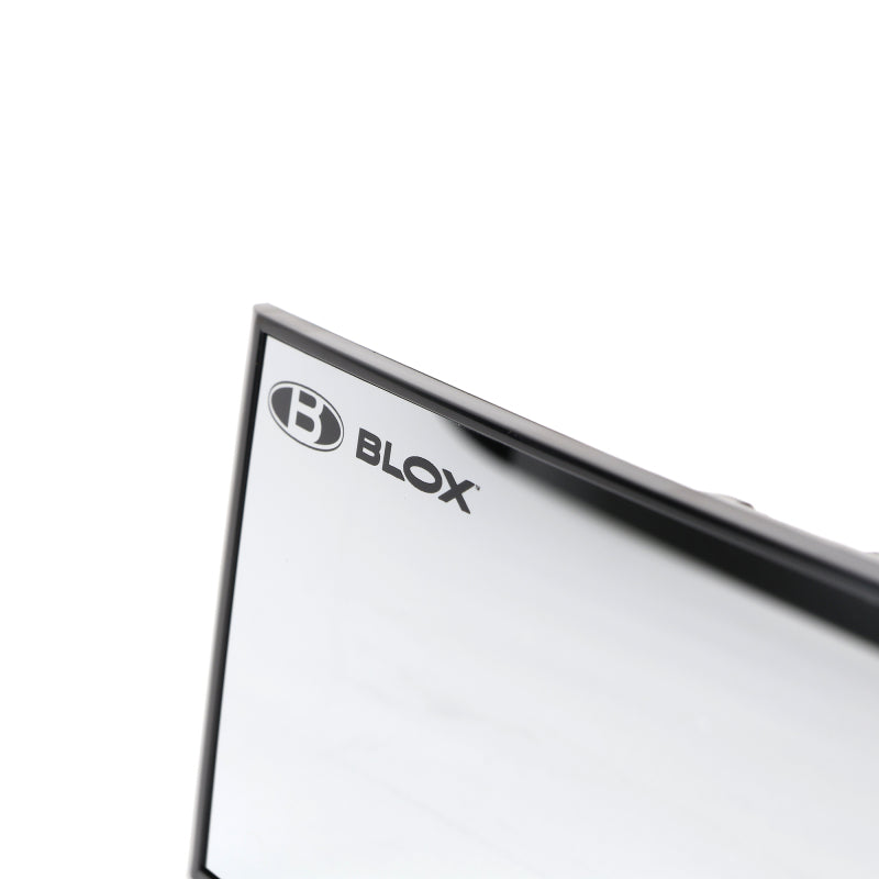 BLOX Racing 290mm Convex Mirror with Black Frame - No Tint