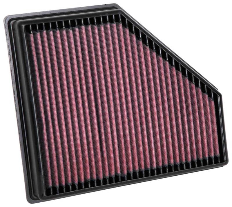 K&N Engineering 33-3136 High-Flow Reusable Air Filter for BMW 330i, Z4, Toyota GR Supra 2.0L Turbo
