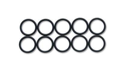 Vibrant -8AN Rubber O-Rings Pack of 10 for Reliable Seal and Fuel Compatibility