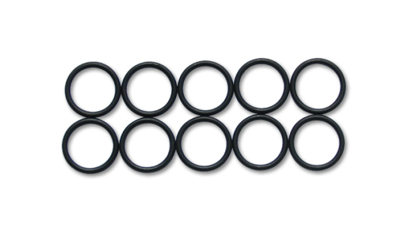 Vibrant -3AN Rubber O-Rings Pack of 10 for Reliable Leak-Free Sealing